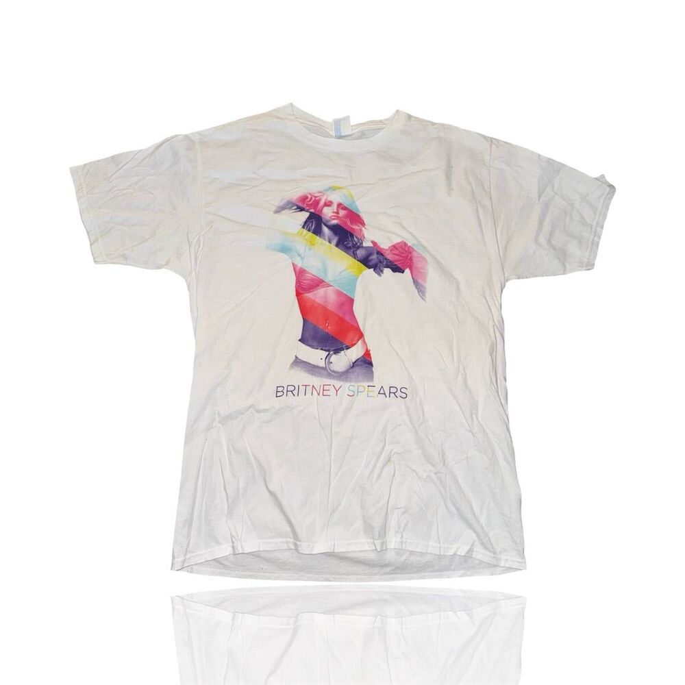 Britney Spears Graphic T-Shirt Unisex L Multicolor 90s Pop Culture: NSync